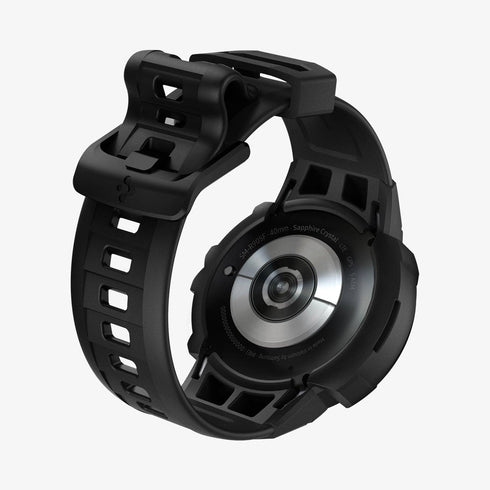 ACS06488 - Galaxy Watch 6 Classic (47mm) Case Rugged Armor Pro in black showing the front